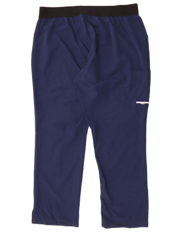 Skechers Herren-Cargohose mit Grafik, XL, W36, L30, Marineblau, Farbblock