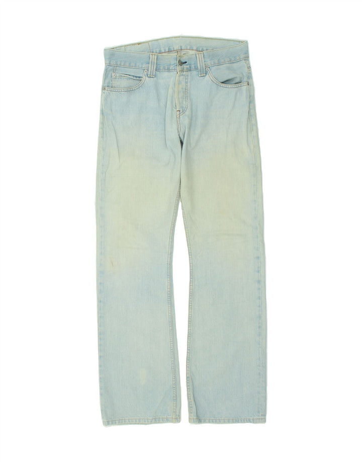 LEVI'S Herren 512 Bootcut Jeans W33 L34 Blaue Baumwolle