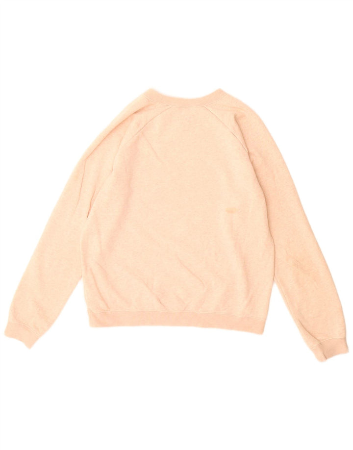 Nike Herren-Sweatshirt mit Grafik, klein, rosa gefleckte Baumwolle