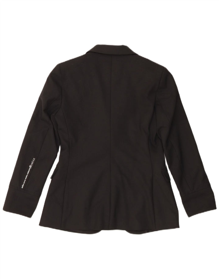 Seventy Damen 1-Knopf-Blazerjacke UK 14 Mittelschwarz