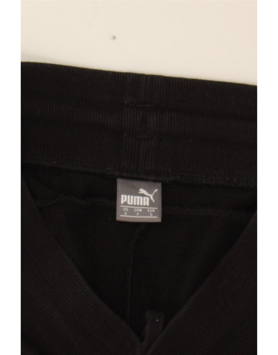 PUMA Mens Graphic Tracksuit Trousers Joggers Small  Black Cotton Vintage Puma and Second-Hand Puma from Messina Hembry 