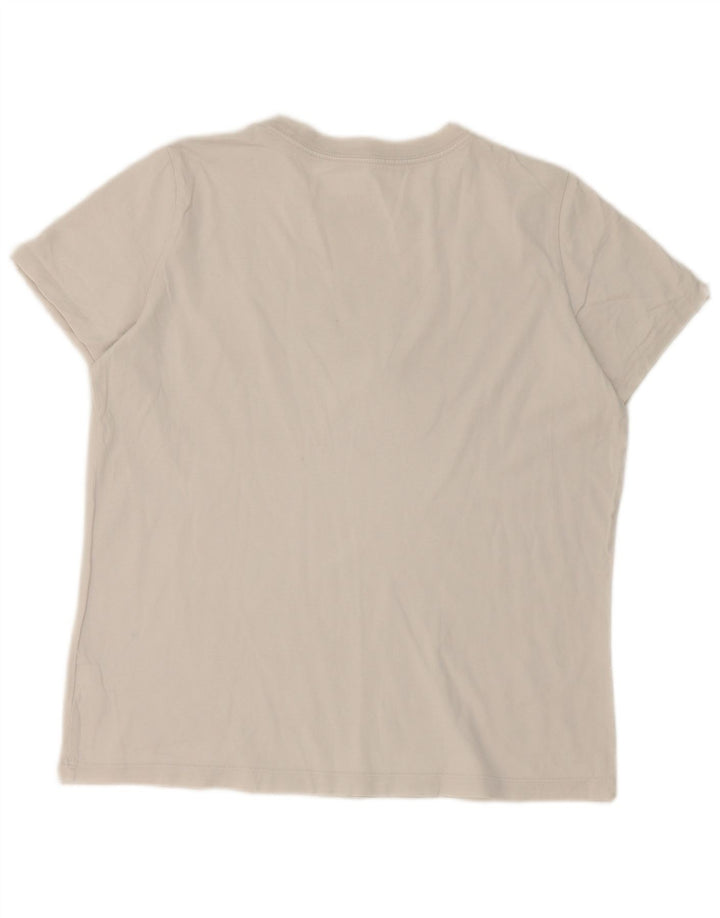Nike Herren-T-Shirt mit Grafik, Größe L, aus weißer Baumwolle
