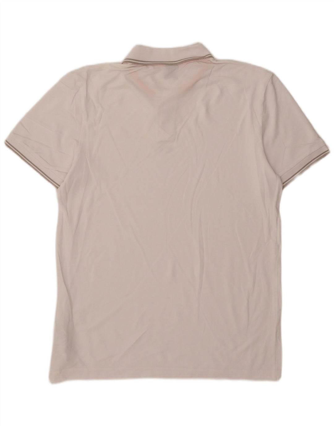 Hugo Boss Herren-Poloshirt, große weiße Baumwolle