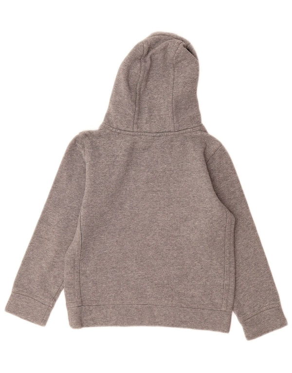 Nike Kapuzenpullover für Jungen, 6–7 Jahre, groß, grau gefleckte Baumwolle