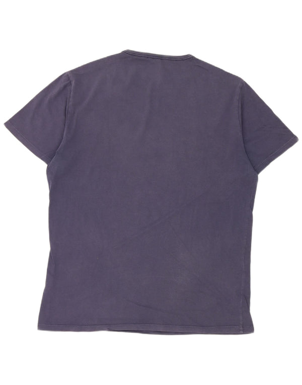 Sun68 Herren-T-Shirt mit Grafik, 2XL, Marineblau, Baumwolle