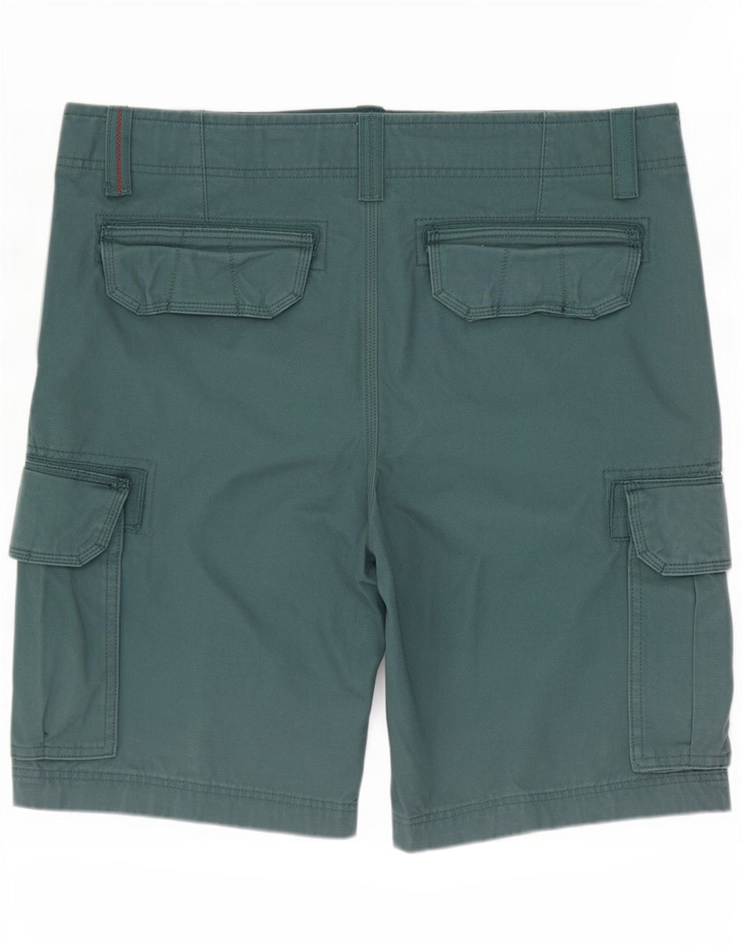Fat Face Herren-Cargo-Shorts, Größe L, W36, grüne Baumwolle