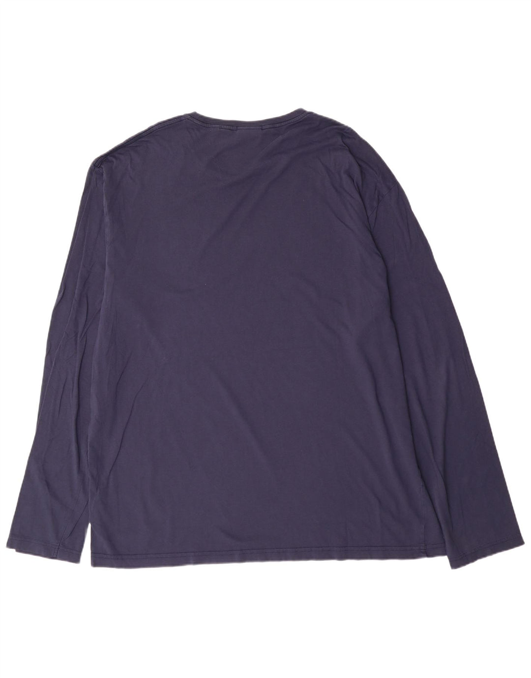 Gant Herren-Top, langärmelig, 3XL, Marineblau, Baumwolle