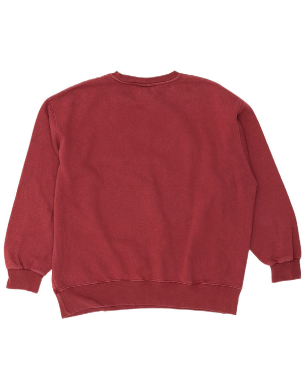 Pull & Bear Damen-Sweatshirt mit Grafik, übergroß, Gr. 16, Kastanienbraun