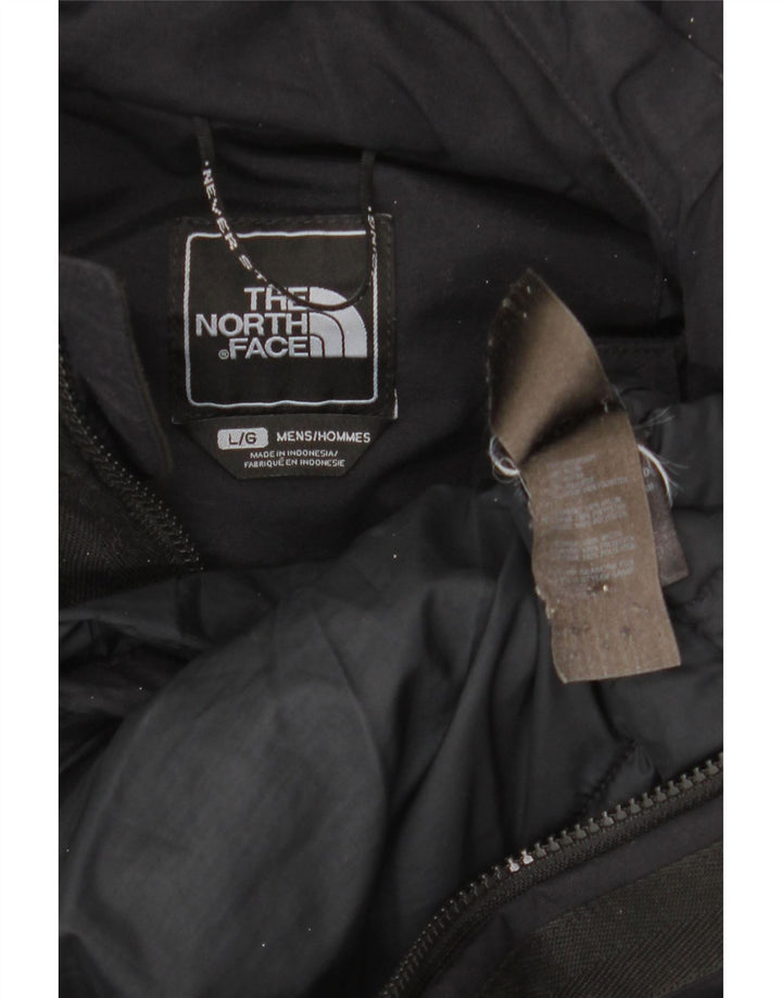 The North Face Herren-Windbreakerjacke mit Kapuze, UK 40, Größe L, Schwarz, Winter