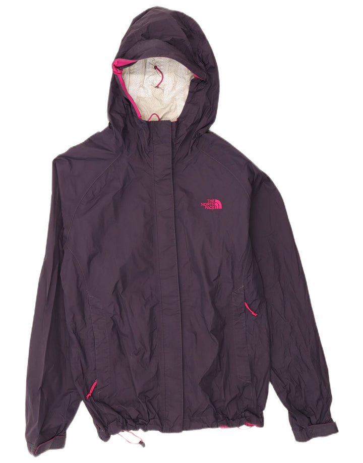 The North Face Damen-Regenjacke mit Kapuze, UK 14, mittelviolettes Nylon