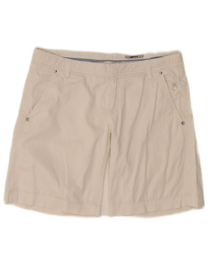 Gas Herren Chinoshorts W29 Mittelweiße Baumwolle