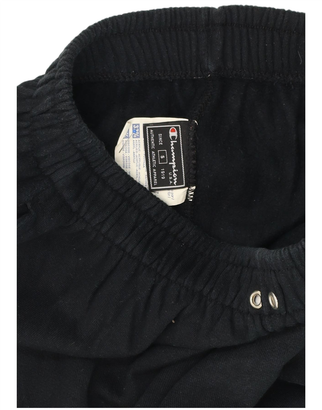 Champion Herren-Trainingshose, Größe S, schwarze Baumwolle