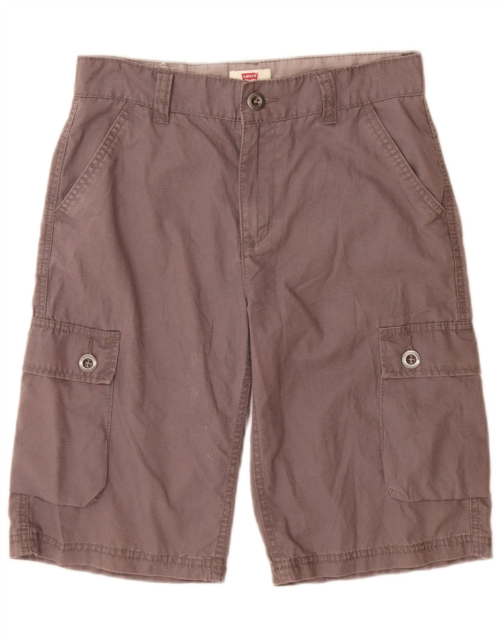 LEVI'S Boys Cargo Shorts 13-14 Years W27  Grey Cotton