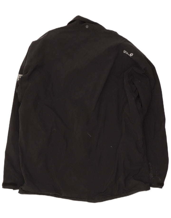 Jack Wolfskin Herren Windjacke UK 50 3XL Schwarz Polyamid