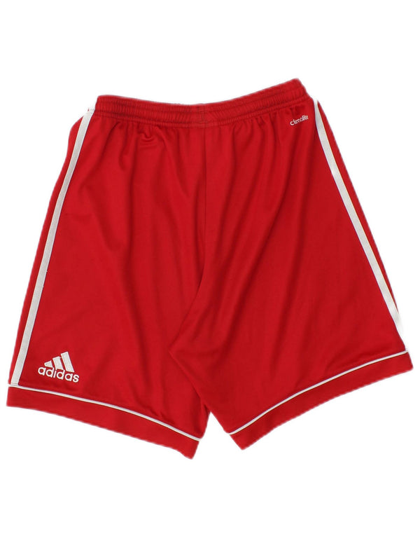 Adidas Jungen Climalite Sport Shorts 13–14 Jahre, rotes Polyester