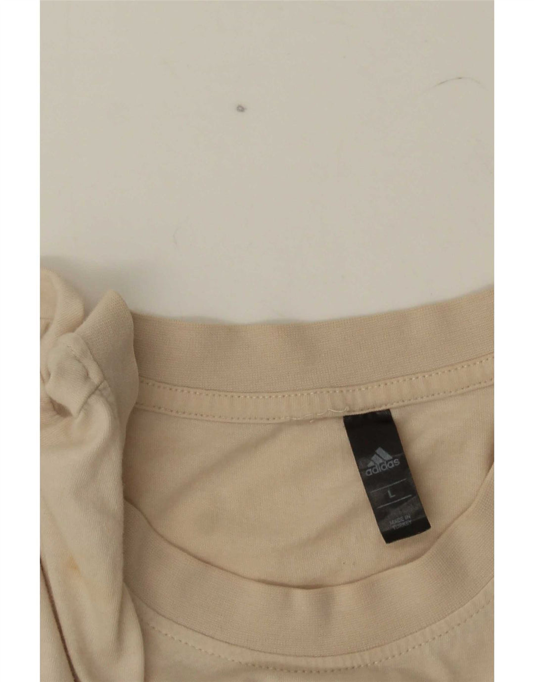 Adidas Herren Grafik T-Shirt Top Large Beige