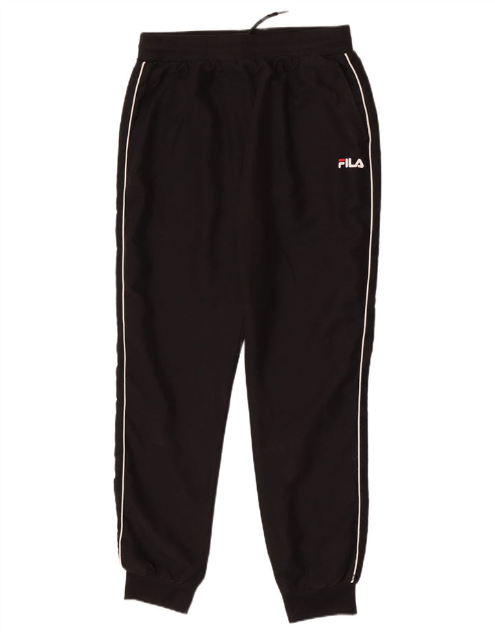 Fila Herren-Trainingshose, Jogginghose, Mittelschwarz, Polyester