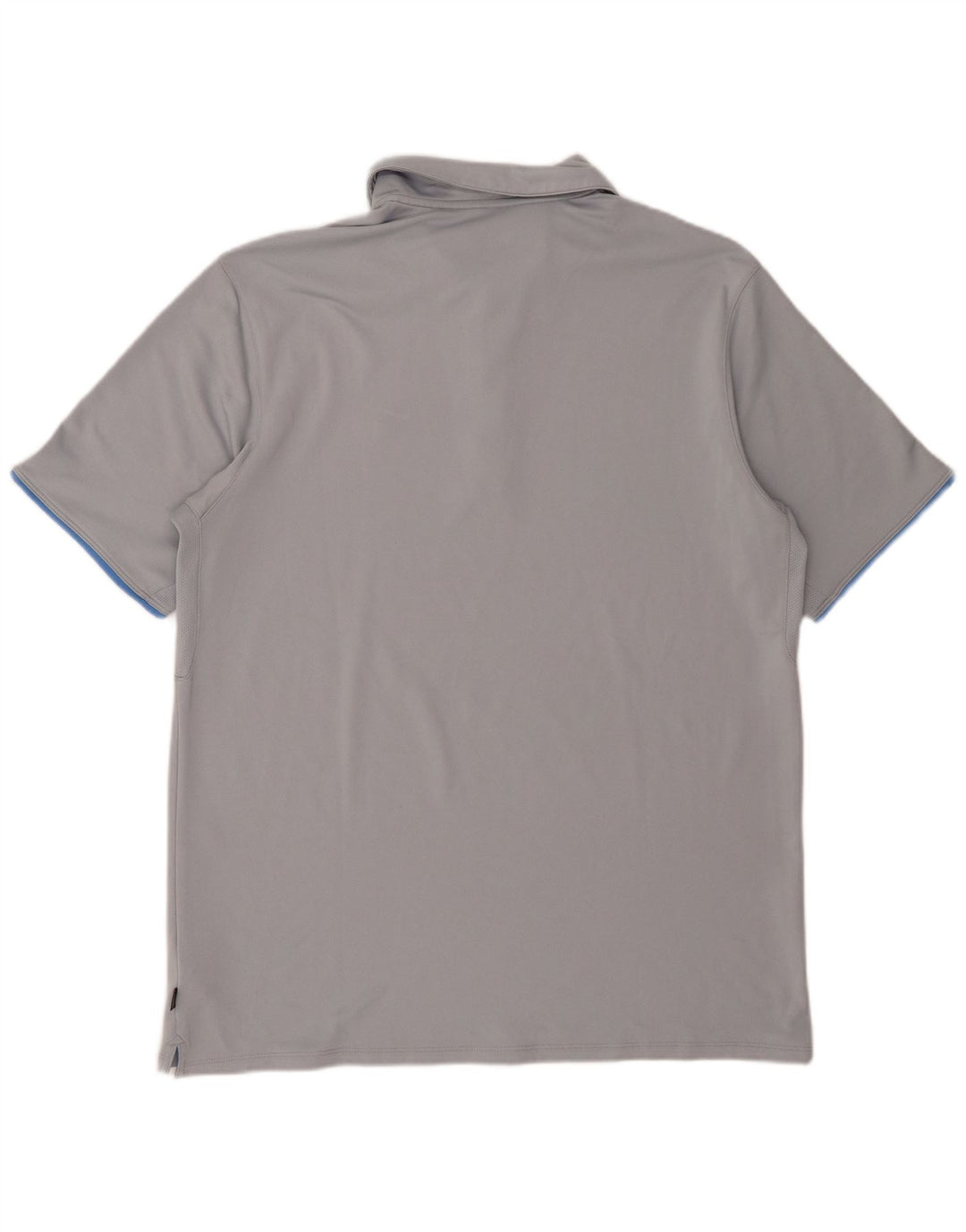 NIKE Herren Poloshirt XL Grau Polyester