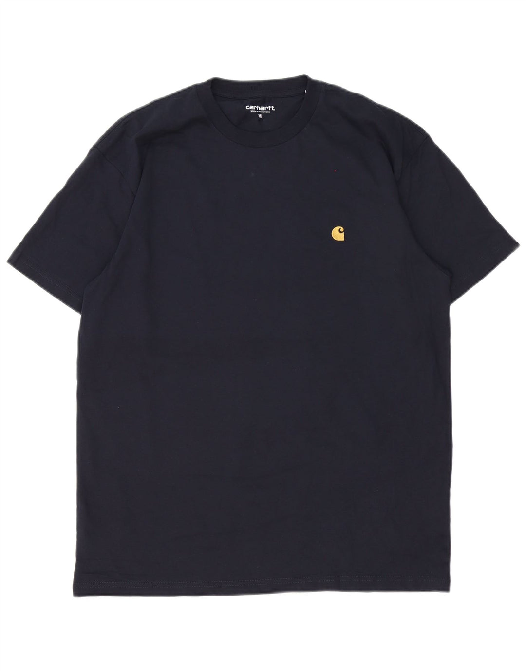 Carhartt Herren T-Shirt Top Medium Marineblau Baumwolle