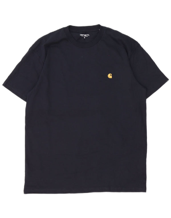 Carhartt Herren T-Shirt Top Medium Marineblau Baumwolle