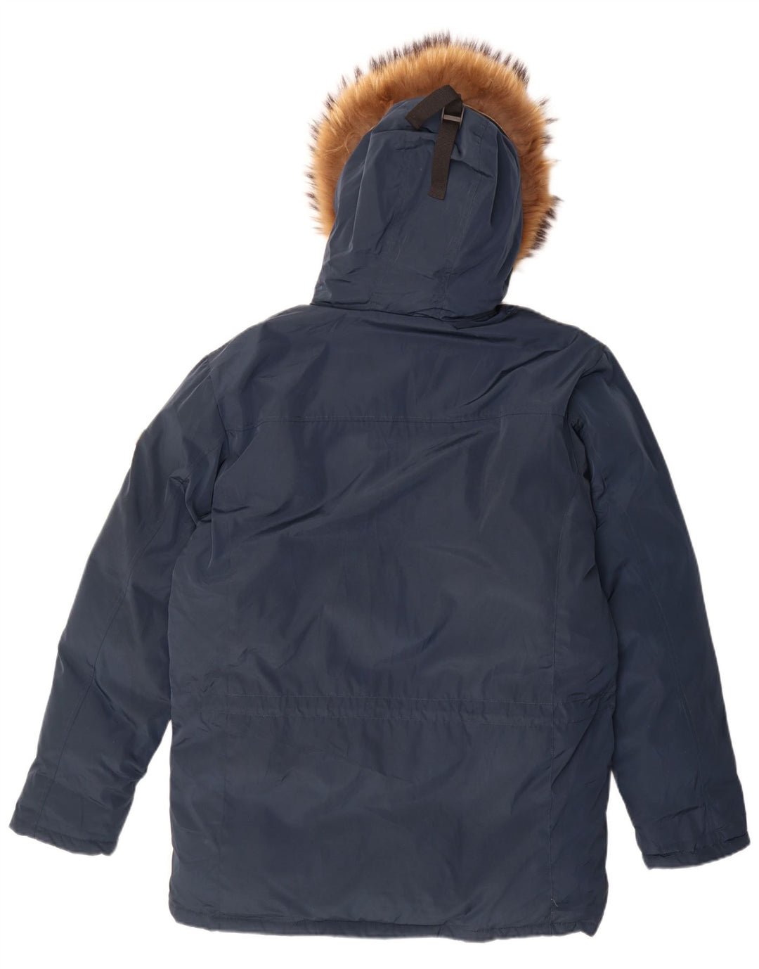Brugi Herren Parka mit Kapuze IT 52 XL Marineblau Polyester