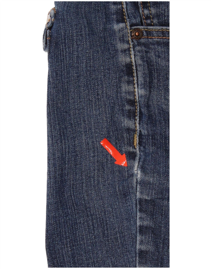 Levi's Damen 524 Super Low Skinny Jeans W36 L31 Blau