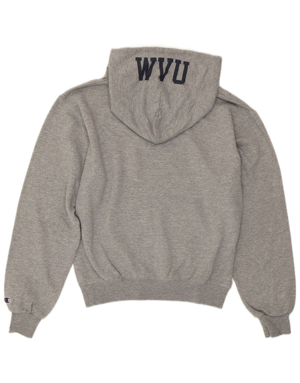 CHAMPION Damen West Virginia Übergroßer Kapuzenpullover UK 10 Small Grau
