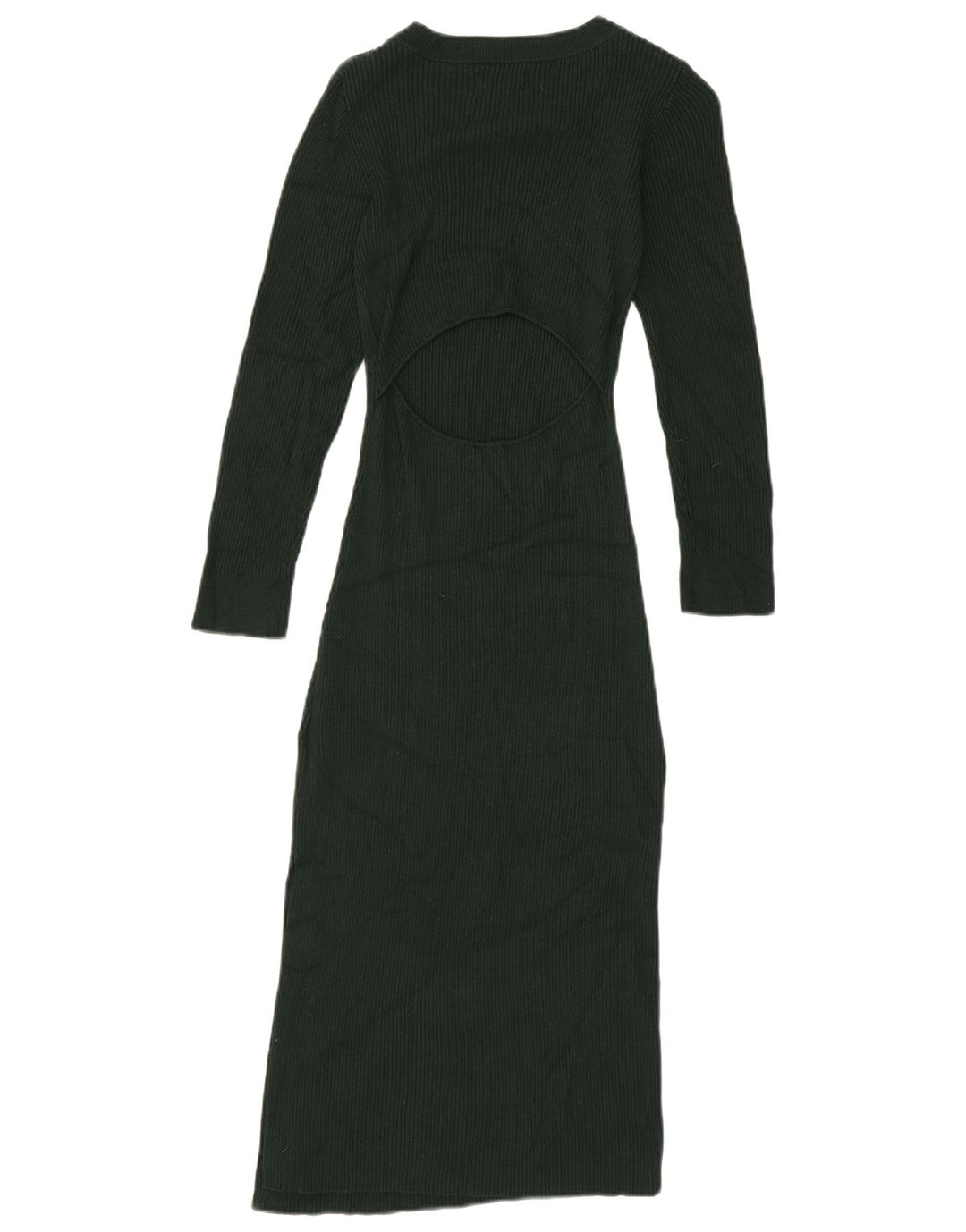 Superdry Damen Strick-Bodycon-Kleid UK 8 Small Grüne Viskose