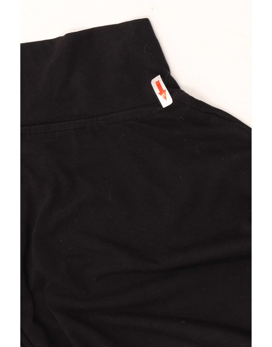 Marks & Spencer Damen Top Langarm UK 14 Medium Schwarz Baumwolle