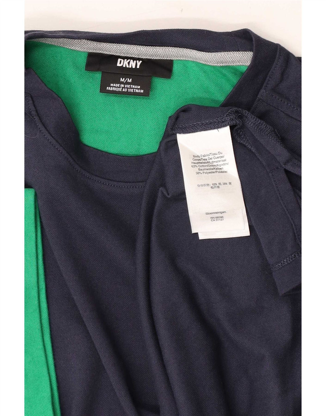 Dkny Herren-T-Shirt-Oberteil, mittelmarineblaue Baumwolle