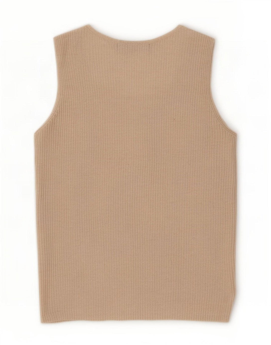 Marks & Spencer Damen Weste Top UK 14 Large Beige Viskose