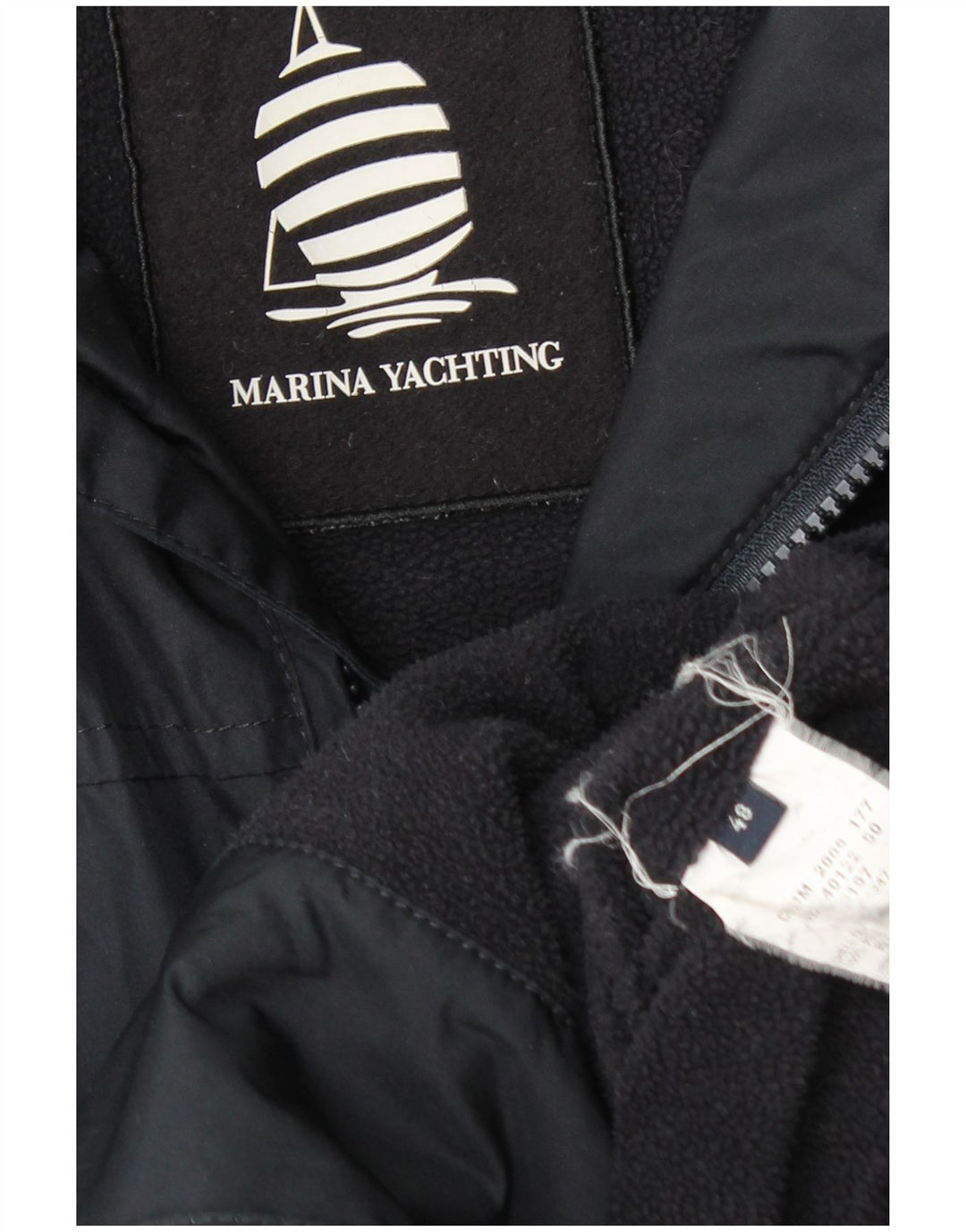 Marina Yachting Herren Bomberjacke IT 48 Medium Marineblau Polyester