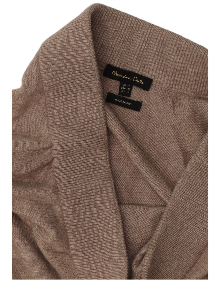 Massimo Dutti Damen A-Linienrock Medium W32 Beige