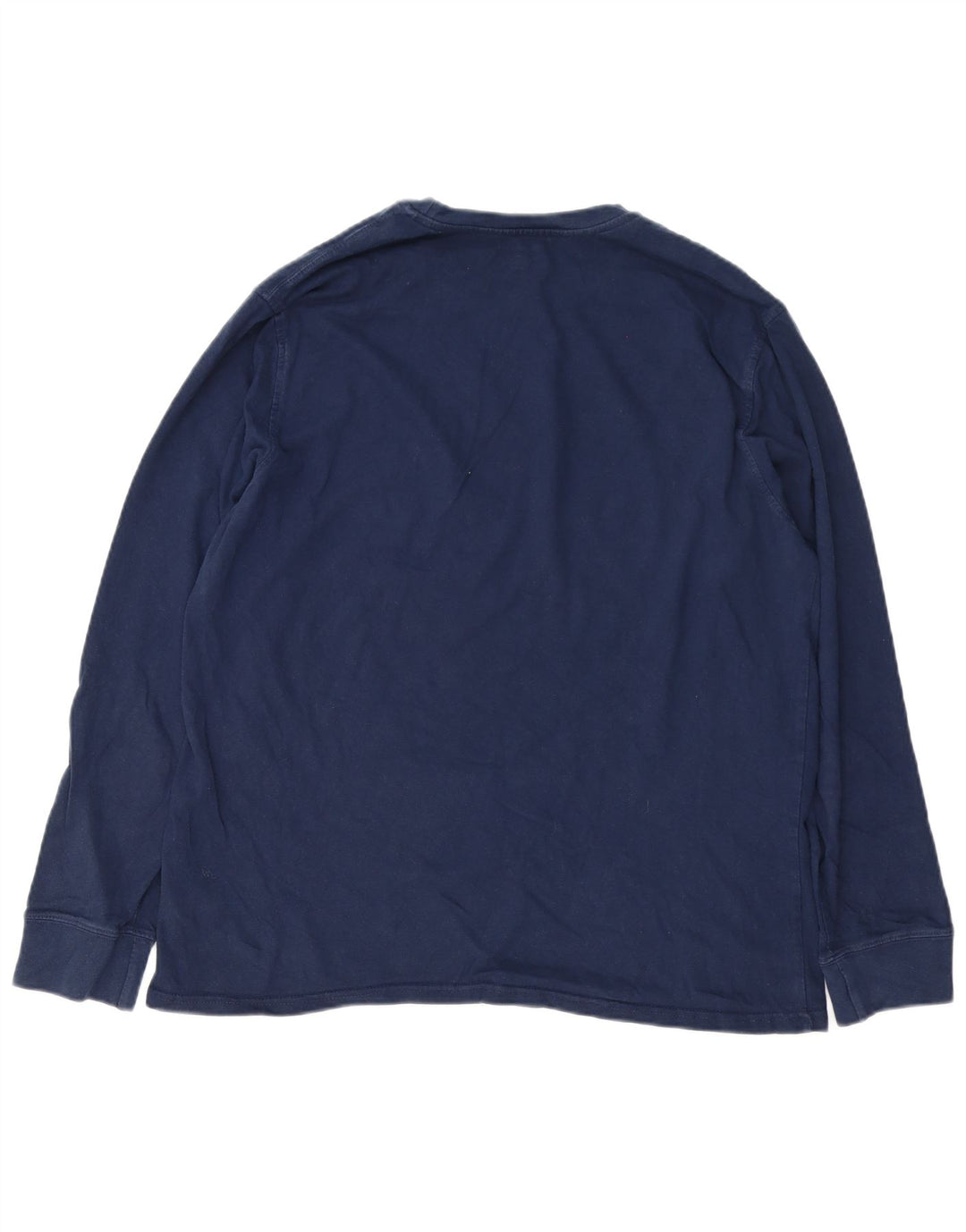 Champion Herren-Top, langärmelig, XL, Marineblau, Baumwolle