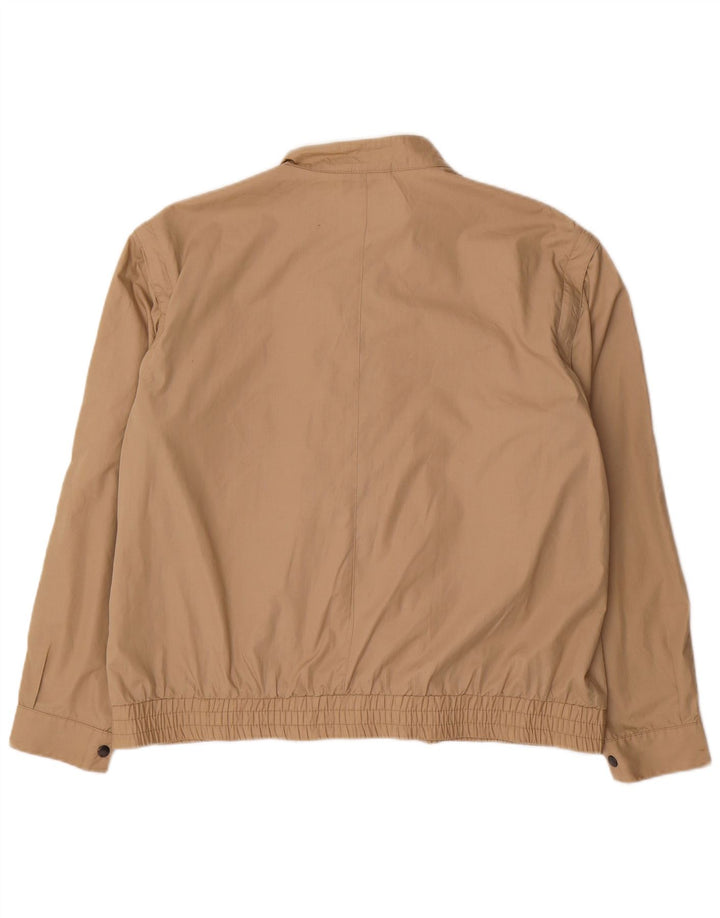 Kingsley Herren Bomberjacke UK 38 Medium Beige Polyester