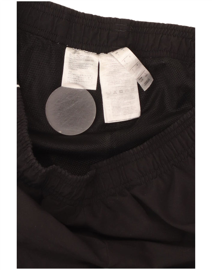 ADIDAS Herren-Trainingshose, groß, aus schwarzem Polyester