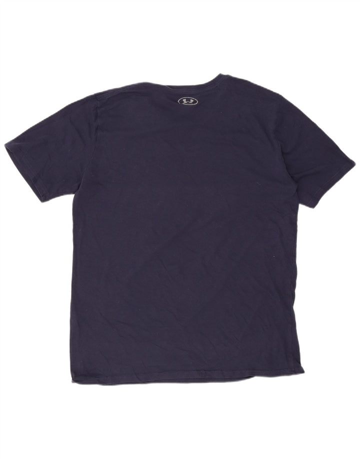 Under Armour Herren-T-Shirt mit Grafik, Größe L, Marineblau