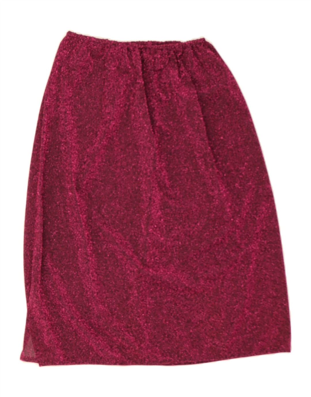 VINTAGE Womens A-Line Skirt W34 Large  Pink Flecked Vintage Vintage and Second-Hand Vintage from Messina Hembry 