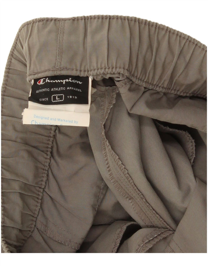 Champion Herren Capri-Trainingshose, große graue Baumwolle