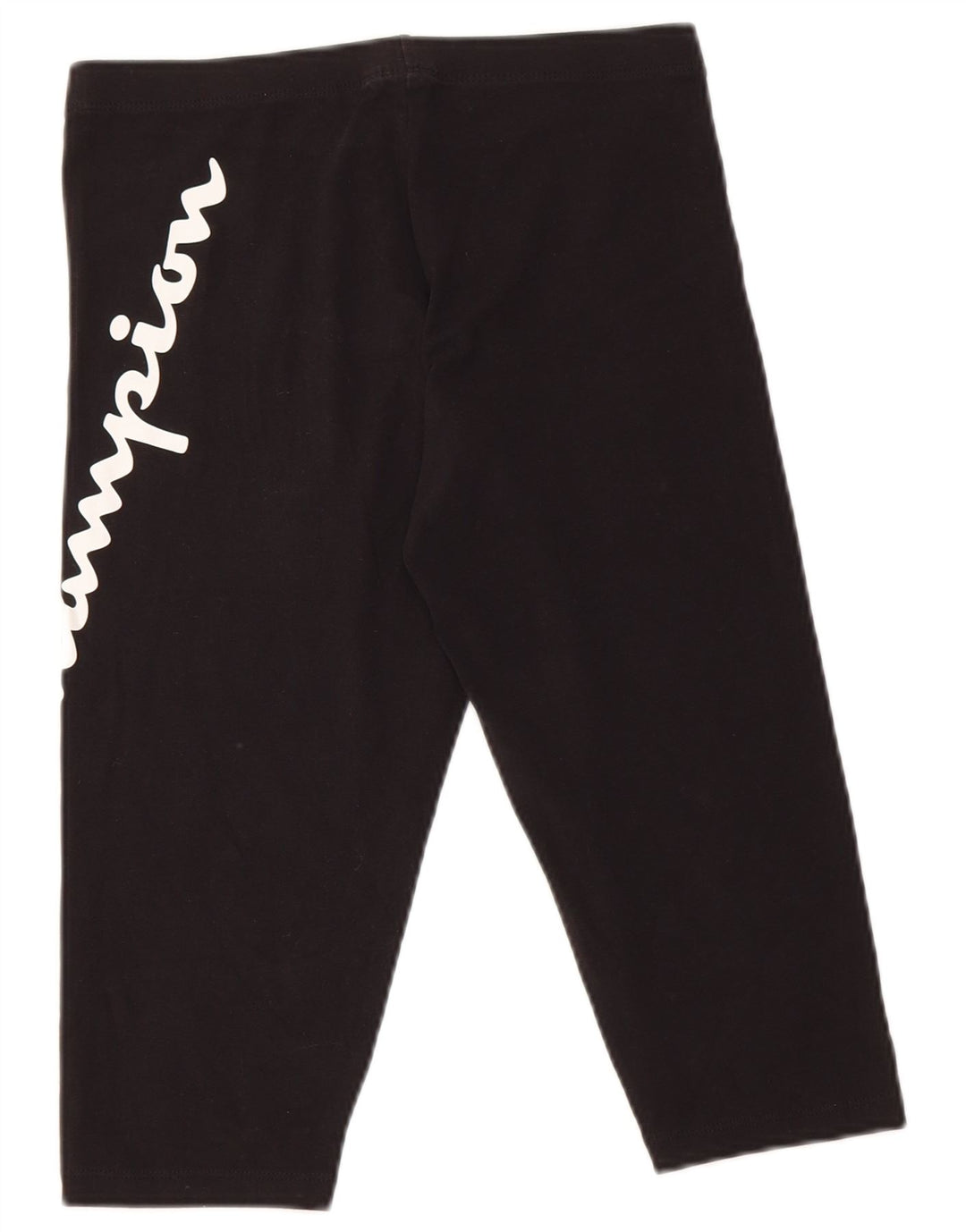 Champion Damen-Capri-Leggings mit Grafik, UK 10, Größe S, Schwarz