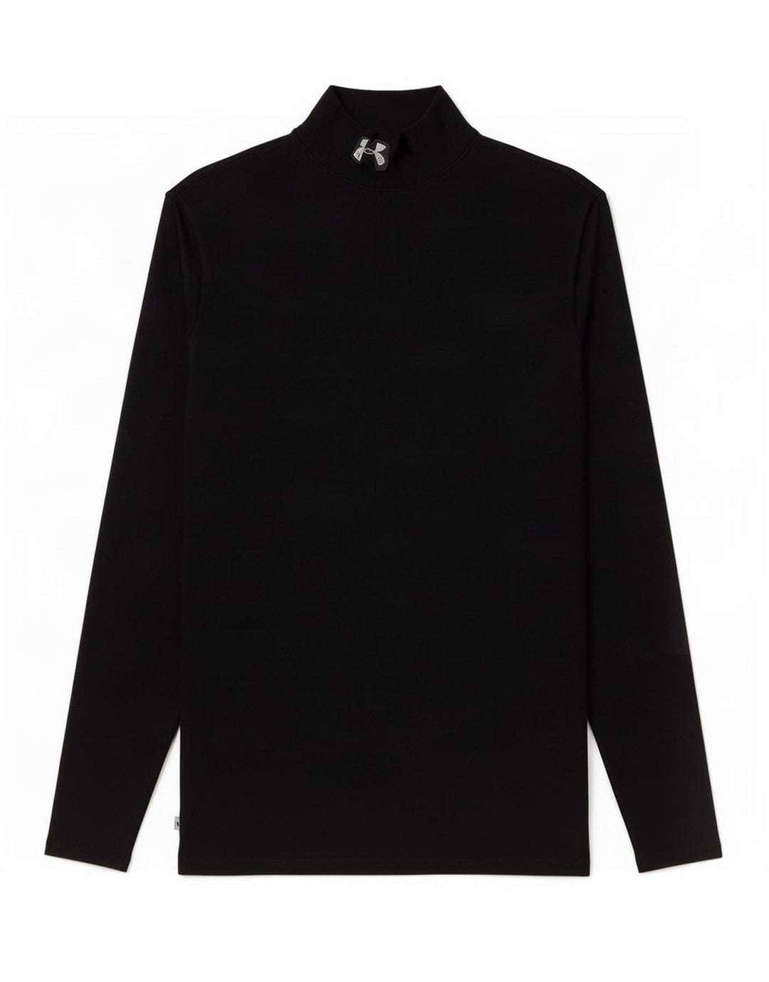Under Armour Herren-Oberteil mit langen Ärmeln, mittelschwarzes Nylon