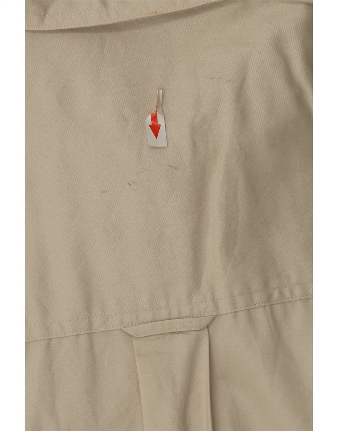 Chaps Herren-Hemd, pflegeleicht, Größe L, Beige, Baumwolle
