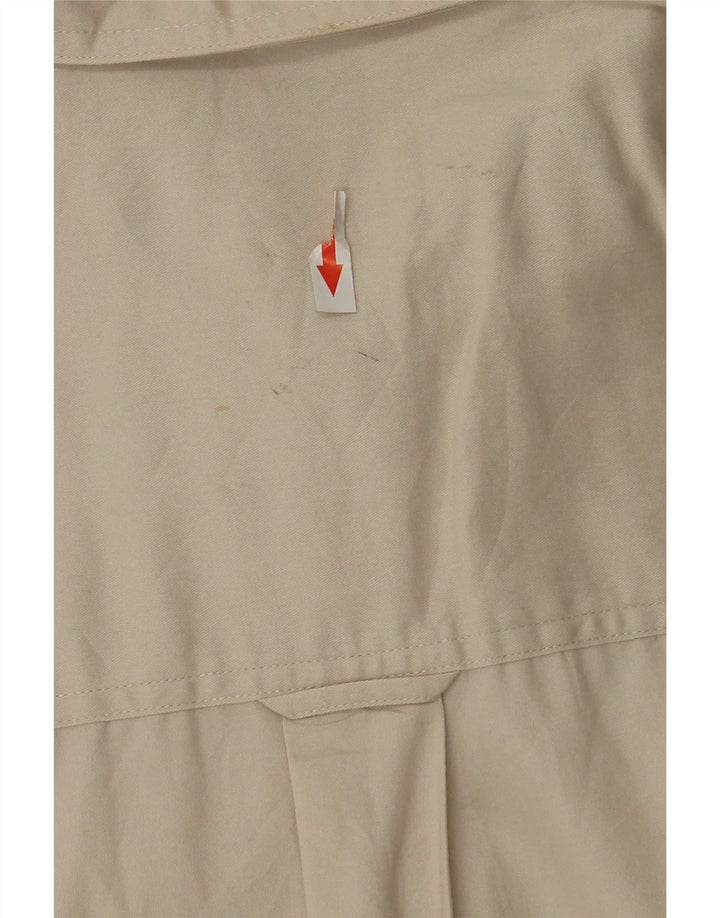 Chaps Herren-Hemd, pflegeleicht, Größe L, Beige, Baumwolle
