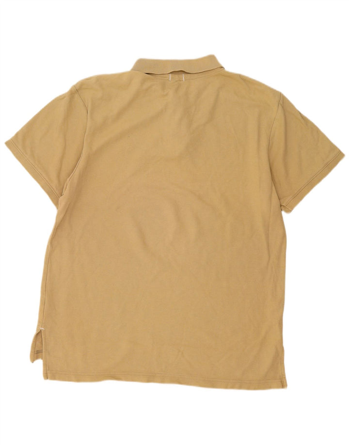 Nike Herren-Poloshirt, groß, Khaki, Baumwolle