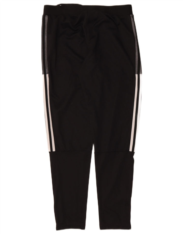 Adidas Herren-Trainingshose, mittelgroß, Schwarz, Polyester, Sport