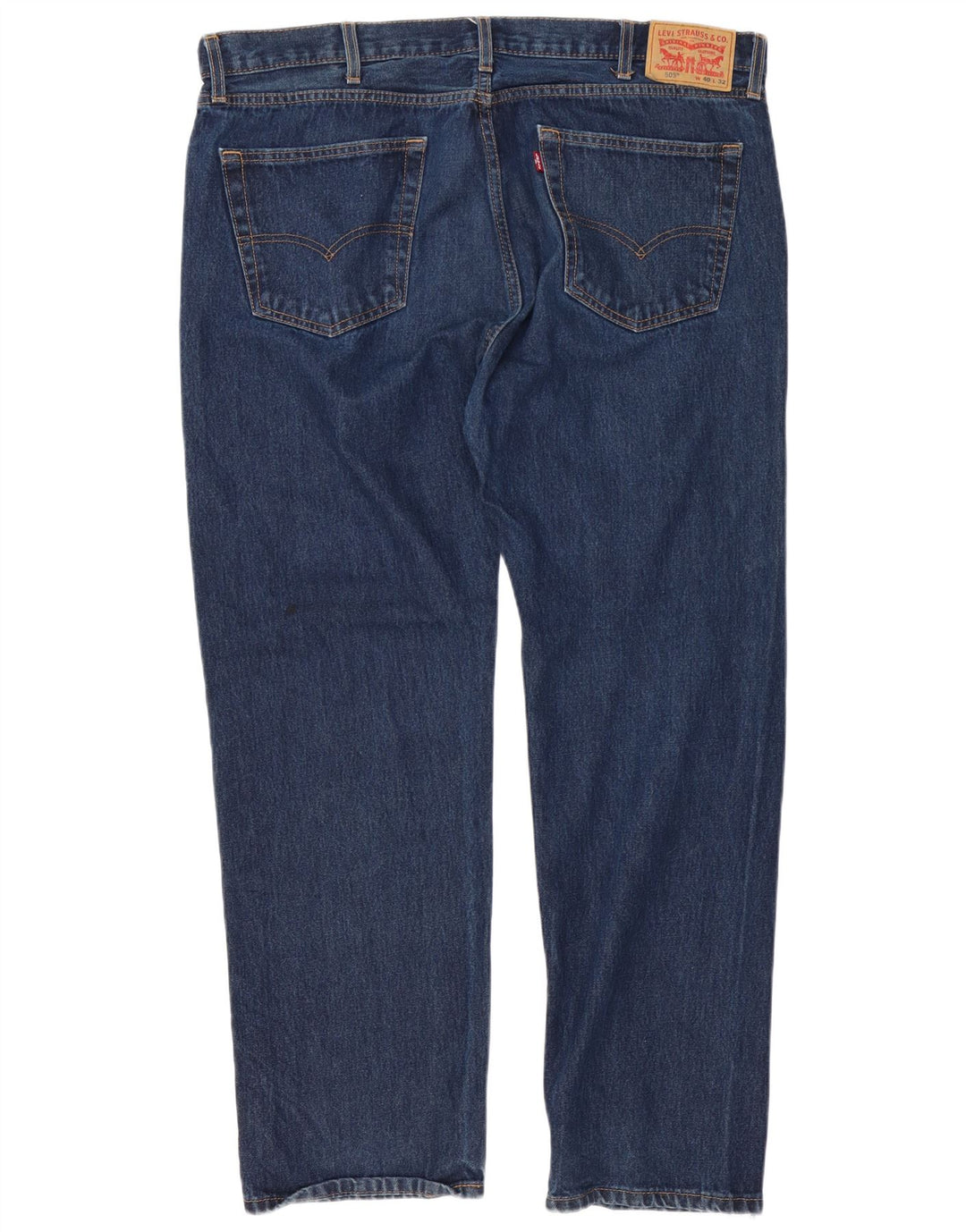 Levi's Herren 505 Straight Jeans W40 L30 Marineblau Baumwolle