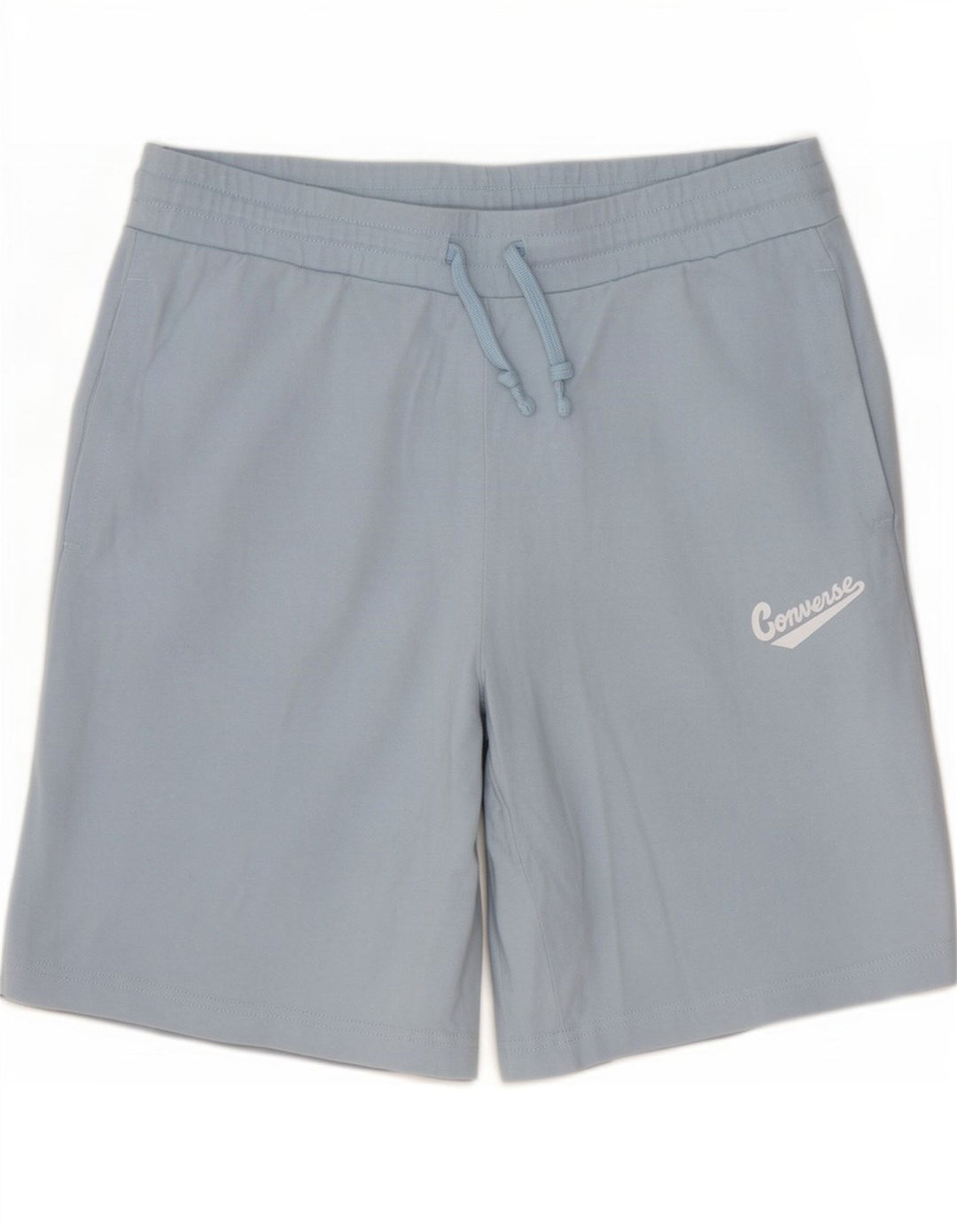 Converse Herren-Sportshorts aus mittelblauer Baumwolle