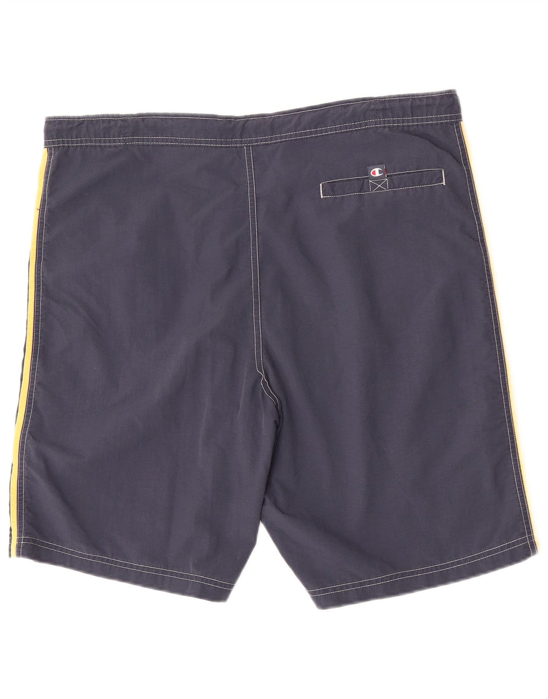 Champion Herren-Badeshorts, groß, marineblau, Colourblock-Polyamid