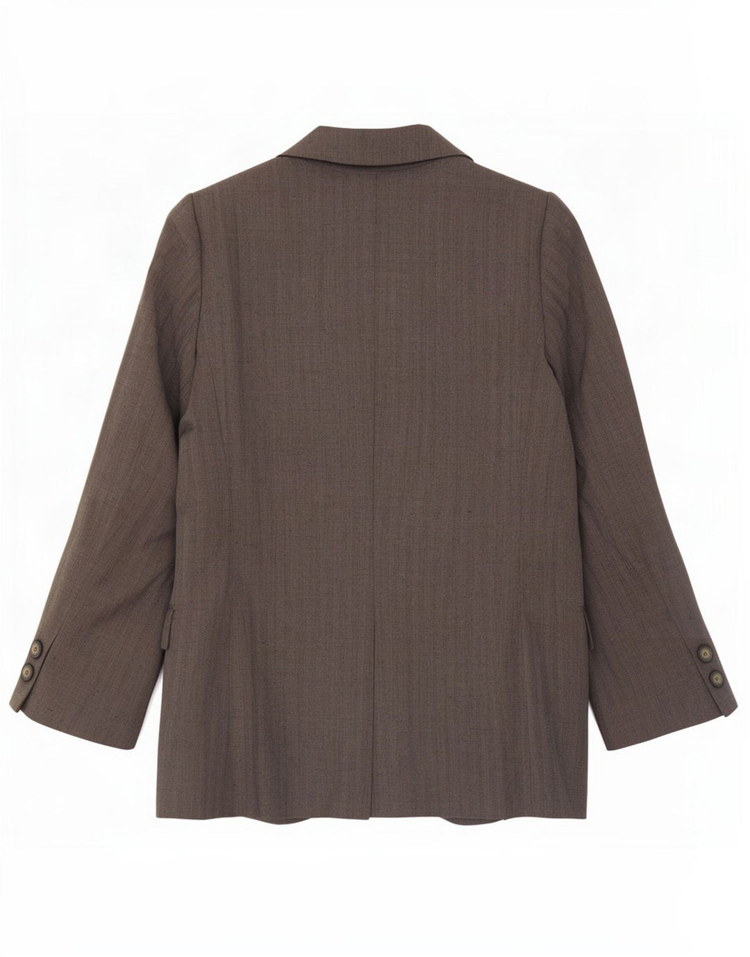 Byblos Damen-Blazerjacke mit 3 Knöpfen, Gr. 10, klein, grau gestreift