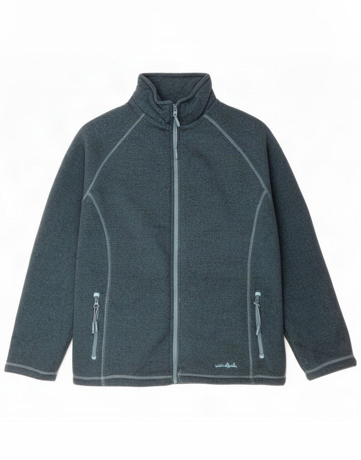 Weird Fish Damen-Trainingsanzug, Oberteil, Jacke, UK 14, groß, blau, Polyester